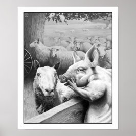 Djurfarmen - Squealer Poster