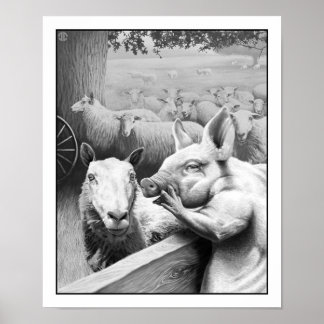 Djurfarmen - Squealer Poster