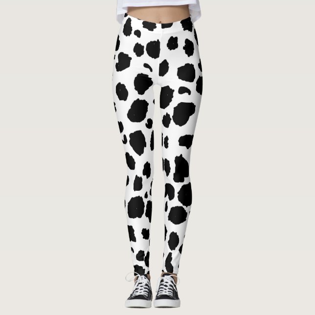 Djurfläckar Leggings (Framsida)