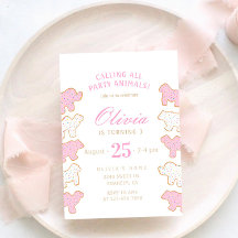 Djurformade kakor med glasyr direktnedladdning