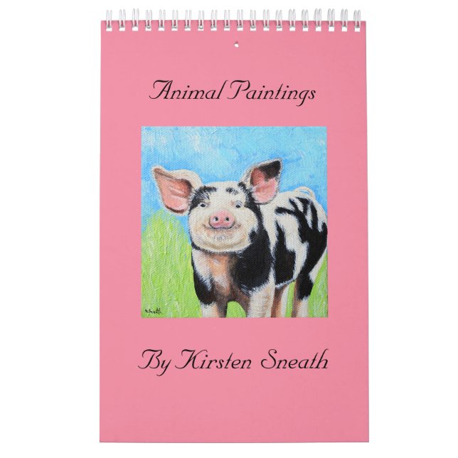 Djurförsök av Kirsten Sneath Kalender (Omslag)