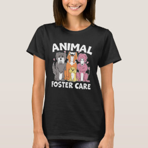 Djurfosterskydd Djurskydd Rädda djuren T Shirt