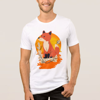 DJURFOX T NATURSKYDDAD grafik Tee