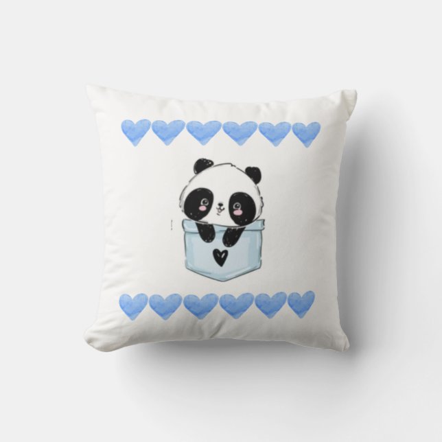 Djurfyllning för barn kudde (Framsida)