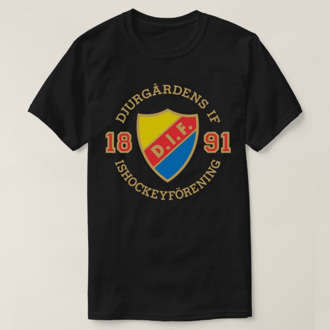 Djurgardens IF Hockey T Shirt (Design framsida)