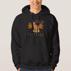 Djurgubben Rodent respekterar djurhållaren Capybar Hoodie