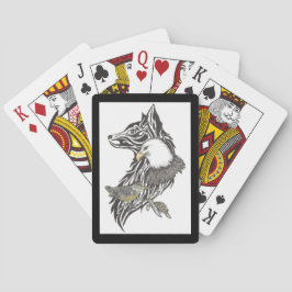 Djurguider varg, örn, vedkuk, sköldpaddor casinokort