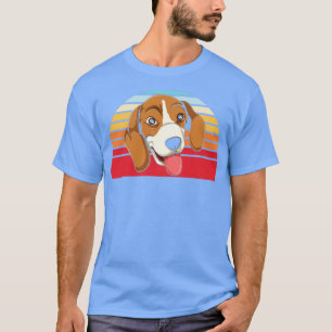Djurhållare Hund älskare Hundägare Retro Beagle T Shirt