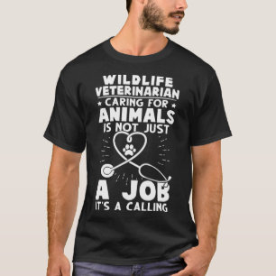 Djurhälsokontroller för vilda djur, inte bara för t shirt