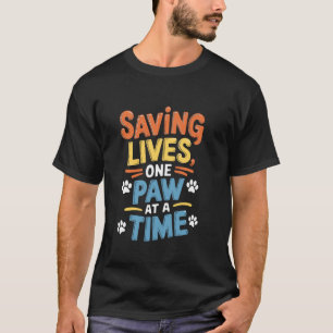 Djurhem Rädda Husdjur Design för djur Hund och T Shirt
