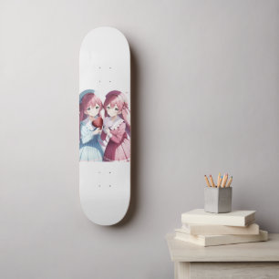 Djurhjärtan Alla hjärtans dag Mini Skateboard Bräda 18,5 Cm
