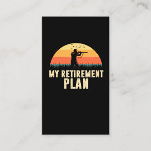 Djurhunt i Pension vid jakt på Pappa Gun Älskare Visitkort