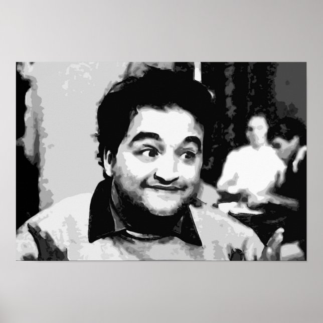 Djurhus - John Belushi - Originalkonst Poster (Framsidan)