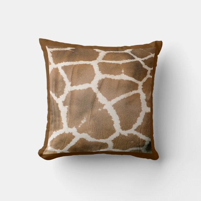 Djurinstinkter (giraffe) 2-sidig fyllning kudde (Framsida)