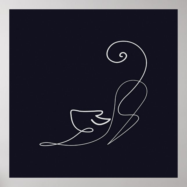 Djurkatt | Konst. | Katt Lover Poster (Framsidan)