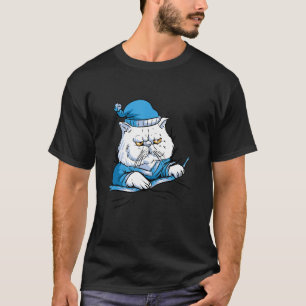 Djurkattens sömn vid Pajama Nattens hem T Shirt