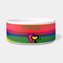Djurkattunge - Abstrakt Pet Bowl