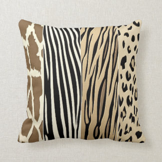 Djurkejsarfärgad Zebra Rand Pillow Kudde
