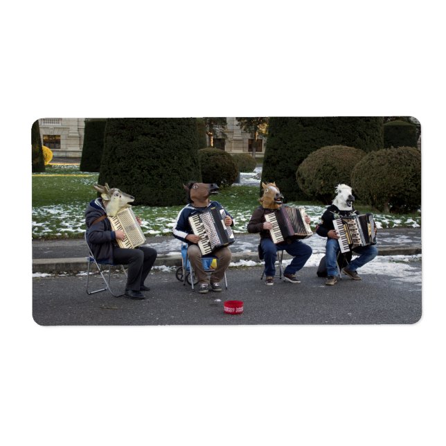 Djurkonsert Fraktsedel (Framsidan)