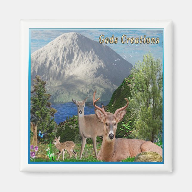 Djurkonst Magnet (Framsidan)