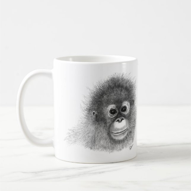 djurkonst mugg (Vänster)