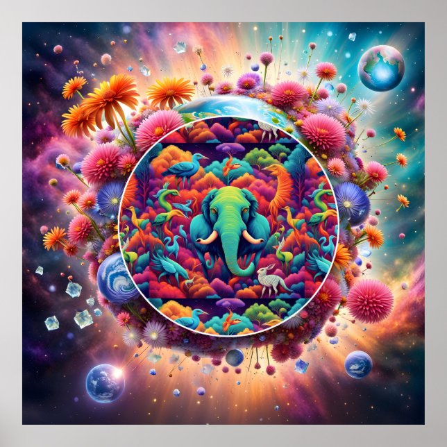 Djurkonst Poster (Framsidan)