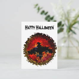 Djurkonst Spooky Fladdermus Vykort