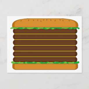 Djurkorsning genom New Löv Hamburger Stationary Vykort