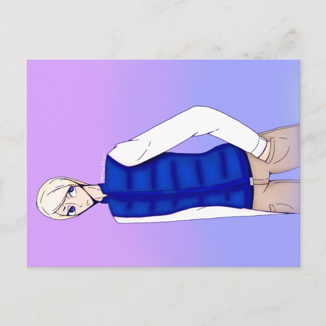 Djurkorsning Humanized Marshal Postcard Vykort (Framsida)