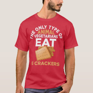 Djurkrackning utsökt snick vegetarian vegan f t shirt
