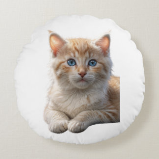 Djurkudde i älskare rund kudde