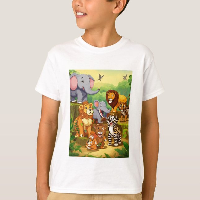 Djurkungskjorta T Shirt (Framsida)