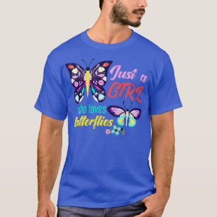 Djurliv Gift Girls Butterfly T Shirt