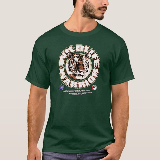 DJURLIVKRIGARETIGER T-SHIRT (Framsida)