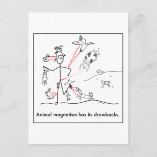Djurmagnetism: vykort