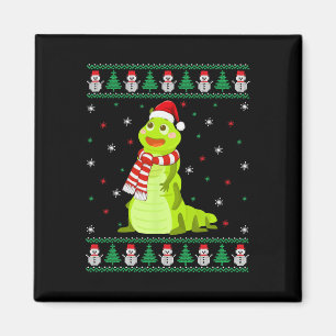Djurmatchningsfamilj Ugly jul Sweater Magnet