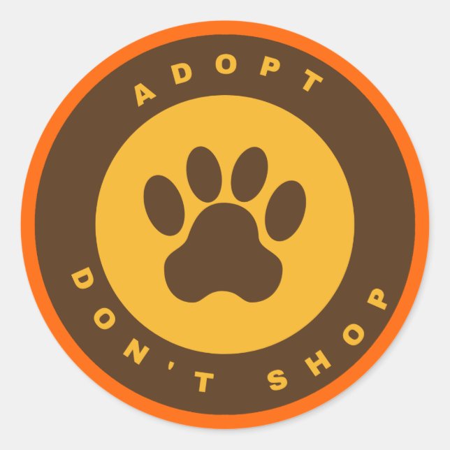 Djurmedvetenhet Runt Klistermärke (Framsida)