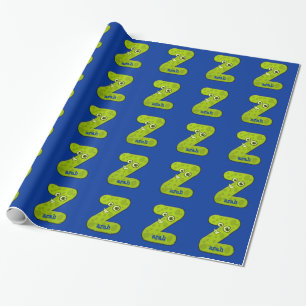 Djurmonogram - Z Presentpapper