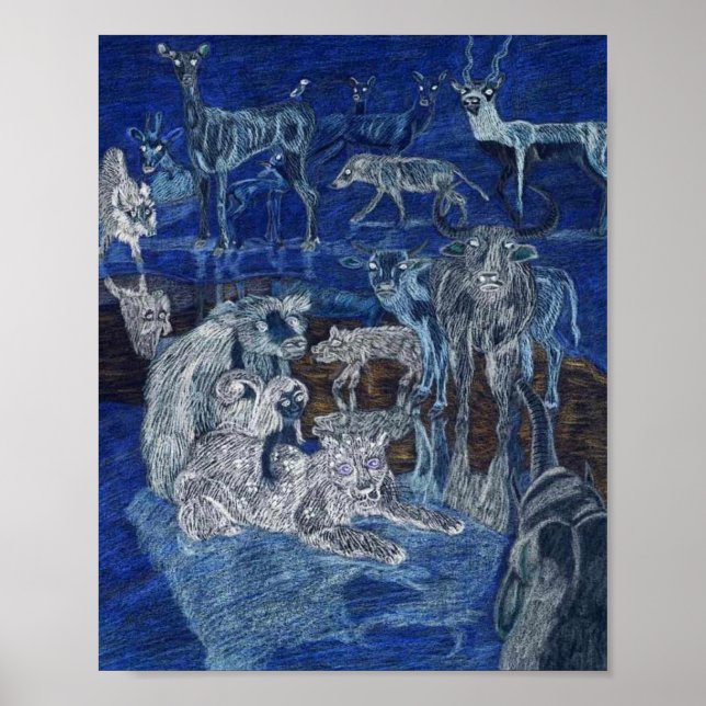 Djurmötet Poster (Framsidan)