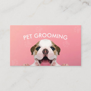 Djuromsorg grooming Bathing Food Salon med låg pol Tidsbeställning Kort