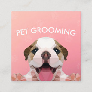 Djuromsorg grooming Bathing Food Salon med låg pol Tidsbeställning Kort