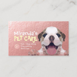 Djuromsorg grooming Bathing Food Salon med låg pol Tidsbeställning Kort