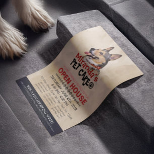 Djuromsorg Grooming Shop Pet Beauty Salon Open Hou Reklamblad