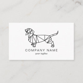 Djuromsorg | Hund Walking | HUND ÄLSKARE | Minimal Visitkort