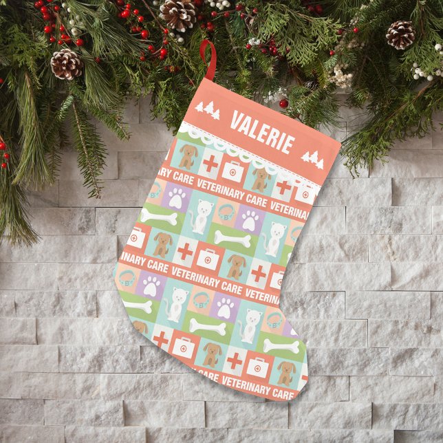 Djuromsorg nödveterinär liten julstrumpa (Skapare uppladdad)