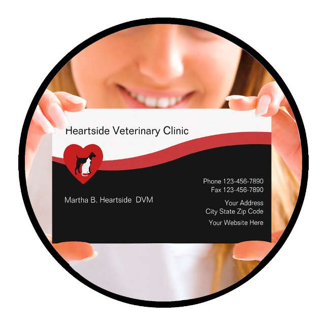 Djuromsorga Affärskort Visitkort (Skapare uppladdad)