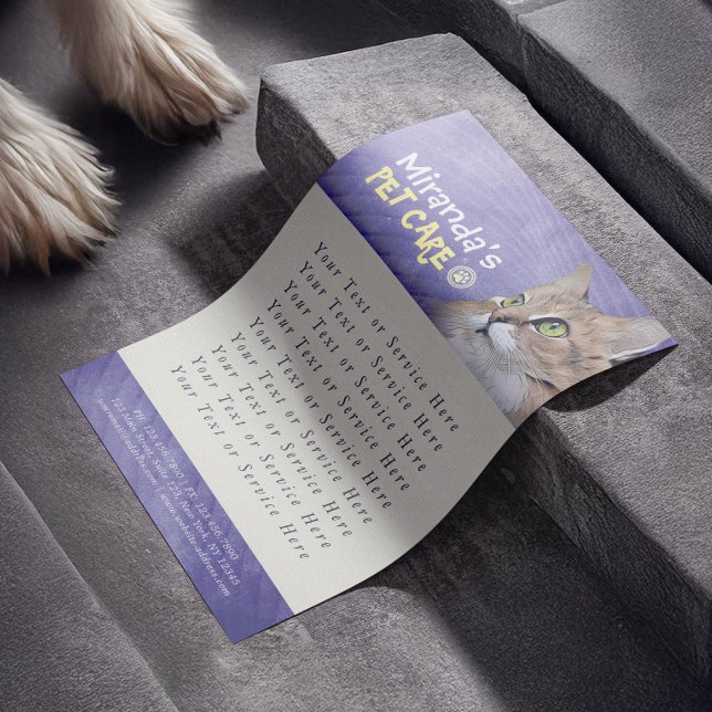 Djuromsorga Sitta Bathing Grooming Beauty Salon Ca Reklamblad (Skapare uppladdad)