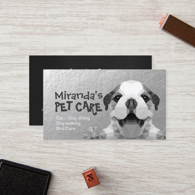 Djuromsorga Sitta Bathing & Grooming Loyalty Slår Lojalitetskort (Fram/Back In Situ)