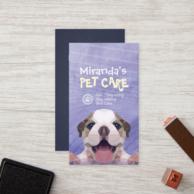 Djuromsorga Sitta Bathing & Grooming Loyalty Slår Lojalitetskort (Fram/Back In Situ)