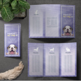 Djuromsorga Sitta Grooming Salon Tri-Fold Brochure